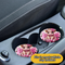 This adorable highland cow ceramic car coaster set fits in most vehicle cup holders. Please measure to verify perfect fit prior to ordering